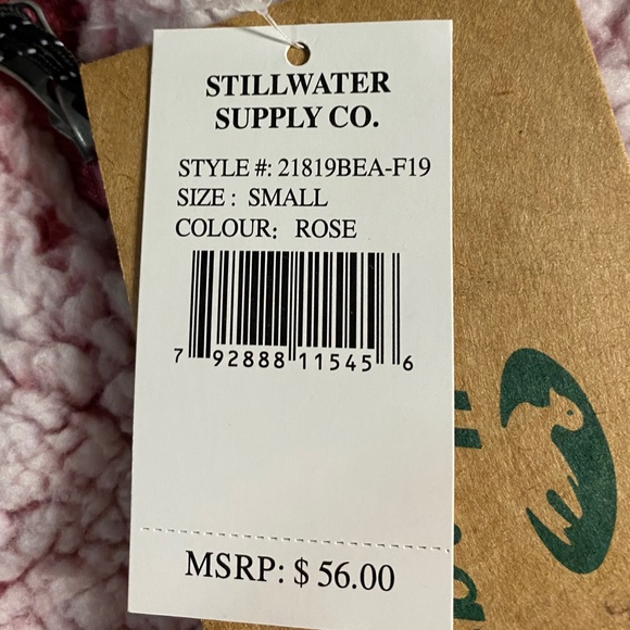 Sherpa Quarter Zip Pullover - NWT size small - Picture 8 of 11